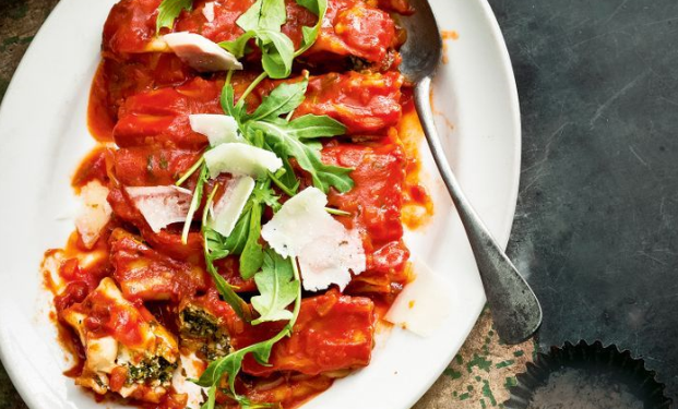 Spinach and Ricotta Cannelloni