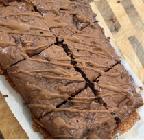 Homemade Choc Fudge Brownie